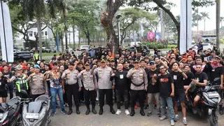 Polresta Tangerang Kawal Keberangkatan Suporter dan Amankan Lokasi Nobar Persija vs Persib