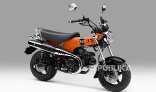 Aura Motor Retro Modern di Honda ST125 Dax Tampil Lebih Segar Lewat Pilihan Warna Baru