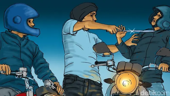 Duo Begal Rampas Motor di Cileungsi, 1 Pelaku Tewas Usai Beraksi