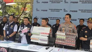 Produksi Rokok Ilegal di Kalideres Dibongkar Polisi, Sita Merek Marbol hingga GP