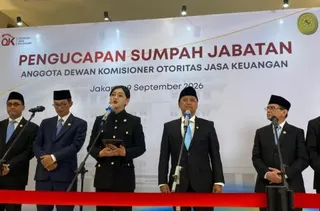 Sarjito Resmi Dilantik Jadi Kepala Eksekutif Pengawas BMKS OJK Periode 2026-2031