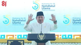 Prabowo Janji Pesantren-Sekolah NU Dapat 4 Layar Interaktif Panel