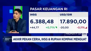 Rupiah Menguat ke Rp 17.890 dan IHSG Reli di Akhir Pekan