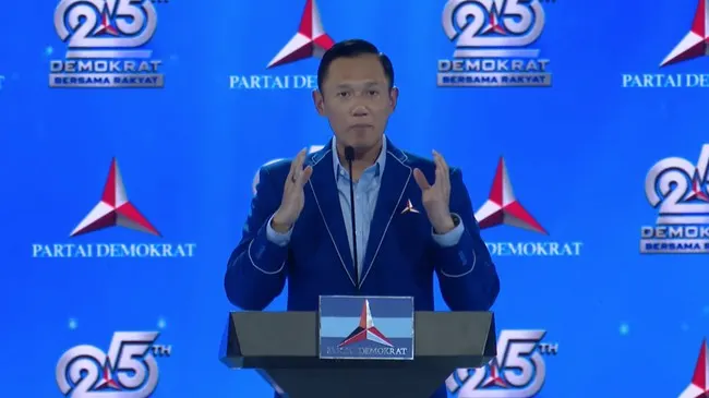 AHY Titip Salam Buat Megawati Lewat Puan di HUT ke-25 Partai Demokrat