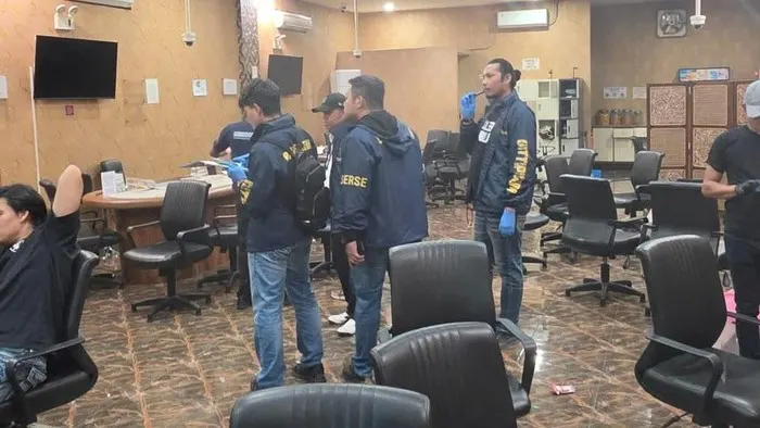Bareskrim Bongkar Judi Casino di Sukoharjo, Sita Rp 1 M dan Amankan 71 Orang