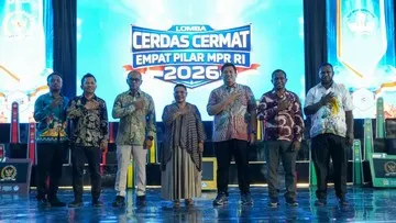 Pelaksanaan Lomba Cerdas Cermat Empat Pilar MPR RI 2026 di Papua Tengah