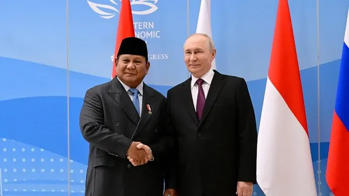 Saat Prabowo dan Putin Saling Berbalas Pujian