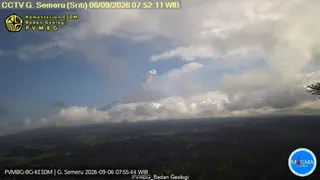 Gunung Semeru Erupsi Pagi Ini, Kolom Abu Capai 1.000 Meter di Atas Puncak