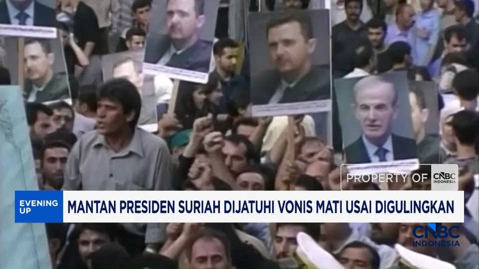 Mantan Presiden Suriah Bashar Al-Assad Dijatuhi Vonis Mati Usai Digulingkan