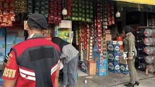Tim Operasi Gabungan Kota Malang Sita 83.500 Batang Rokok Ilegal dari Toko Kelontong