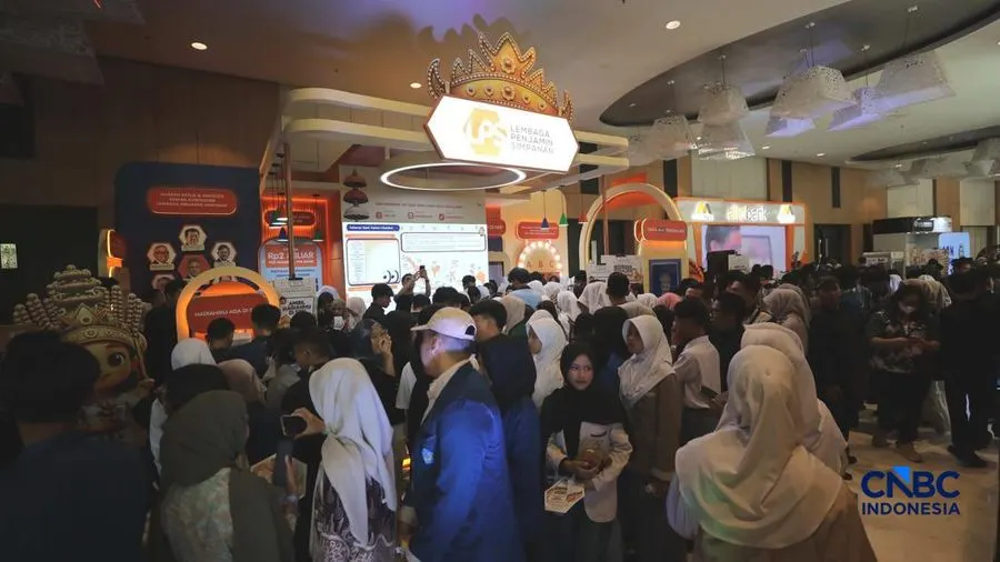 Dorong Literasi Penjaminan Simpanan, Booth LPS Dipadati Pengunjung Lampung Financial Festival 2026