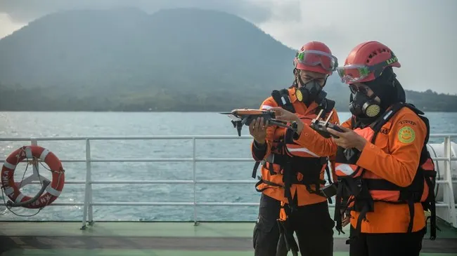 Update Operasi SAR Pencarian Rombongan Jurnalis Peliput Anak Krakatau