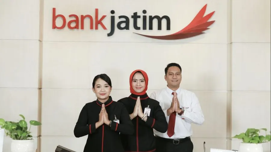 Laba Bersih Konsolidasi Bank Jatim Tumbuh 53,4% Jadi Rp1,2 Triliun di Semester I