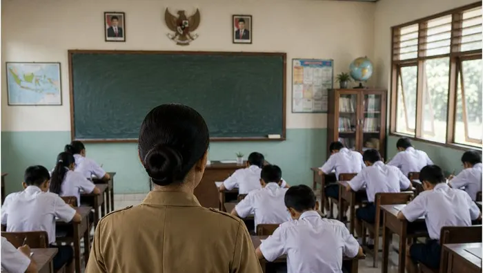 Abu Vulkanik Anak Krakatau Meluas, Sekolah di Tangerang Selatan Tetap Berjalan Normal