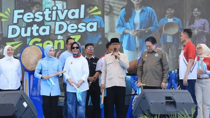 Hadiri Festival Duta Desa Gen Z, Mendes Dorong Pemuda Desa Jadi Pengusaha