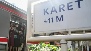 Serba-serbi Hari Terakhir Operasional Stasiun Karet Sebelum Dialihkan ke BNI City
