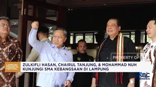 Video, Zulhas & Chairul Tanjung Beri Inspirasi SMA Kebangsaan Lampung