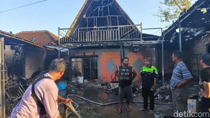 Kembang Api untuk Show Meledak Saat Dihias, 2 Bangunan di Bali Tebakar