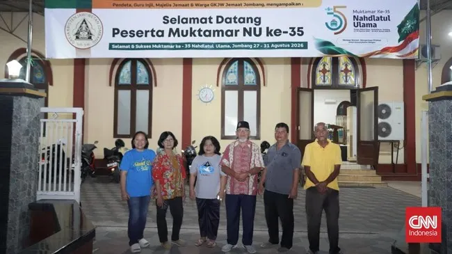 Wujud Toleransi, GKJW Jombang Sediakan Penginapan untuk Muktamirin NU