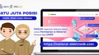 Pendaftaran Seleksi SSCASN CPNS Diperpanjang, Simak Ketentuan Pembubuhan E-Meterai Peruri