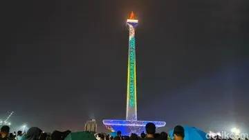 Lokasi Kantong Parkir dan Akses Masuk Doa Kebangsaan di Monas