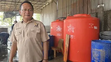 Keterlibatan Warga Binaan Lapas Garut dalam Produksi Pupuk Organik Cair