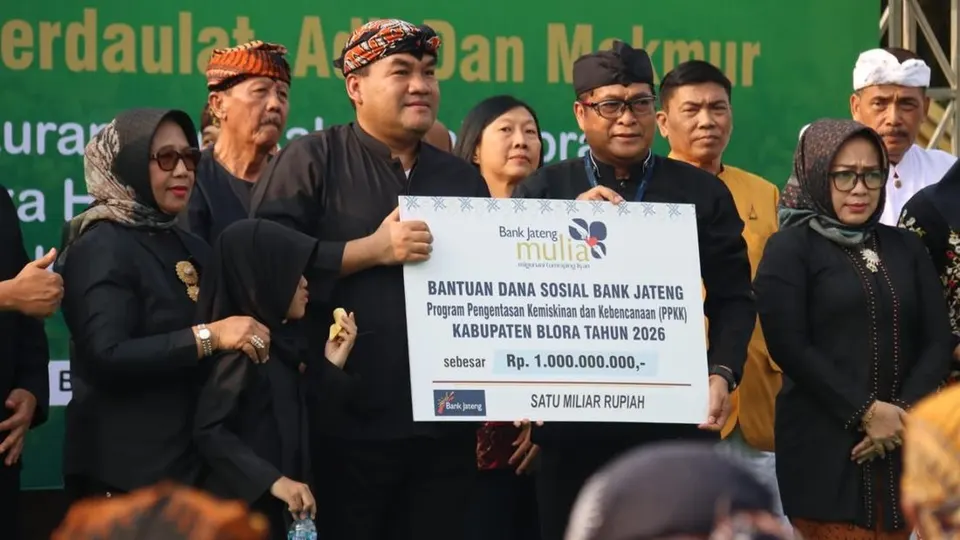 Panduan Tradisi Sedekah Bumi Blora, Sinergi Warga dan Swasta Kumpulkan 15.540 Sega Berkat
