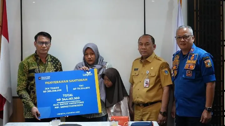 Detail Manfaat THT dan JKK TASPEN bagi Ahli Waris Petugas Damkar DKI Jakarta