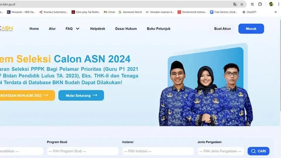 Panduan Pendaftaran SSCASN BKN, Syarat Dokumen, Batas Usia, dan Tahapan Seleksi ASN