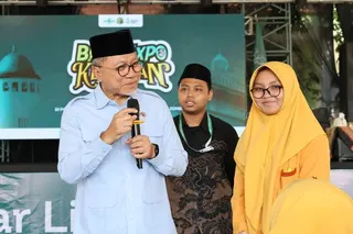 Di Depan Zulhas, Santri di Jombang Pamer Ubah Sampah Jadi Biogas dan Paving Block