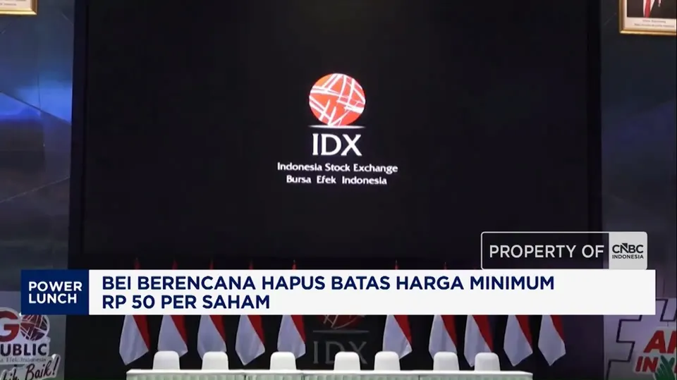Rencana BEI Hapus Batas Harga Minimum Rp 50 Per Saham untuk Tingkatkan Likuiditas