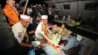 Mendagri Tinjau Manggarai Timur, Pastikan Percepatan Pemulihan Pascagempa