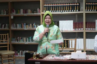 Perpustakaan MPR RI Kenalkan Nilai Empat Pilar Lewat Literasi Kreatif Pembuatan Aromaterapi