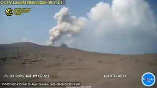 Erupsi Gunung Anak Krakatau Picu Getaran di Pesisir Banten, Warga Khawatir Trauma Tsunami 2018