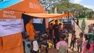 Layanan Kesehatan dan Dukungan BNI untuk Korban Bencana di Nusa Tenggara Timur