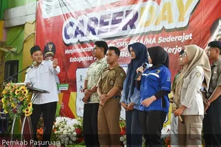 Perdana! Pemkab Pasuruan Gelar Career Day untuk Buka Akses Dunia Kerja bagi Pelajar