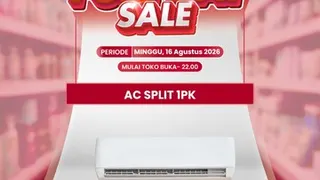Strategi Belanja AC Split 1 PK Rp 4 Juta di Transmart Full Day Sale