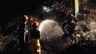 Potensi Titik Panas Masih Terdeteksi di Bawah Tumpukan Sampah TPA Galuga