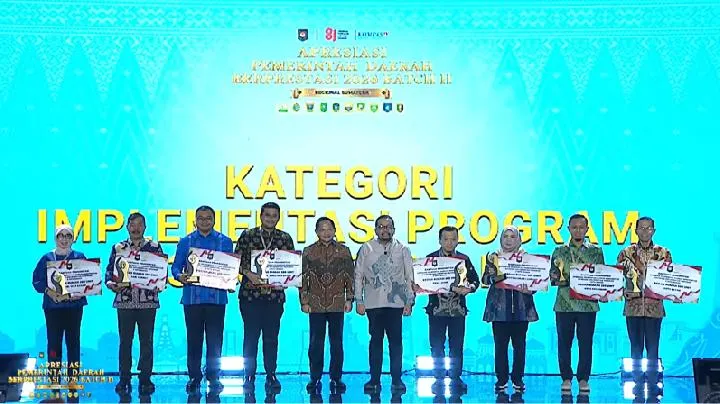 Mendagri Buka Kolaborasi Lintas Kementerian dalam Apresiasi Pemerintah Daerah Berprestasi 2026