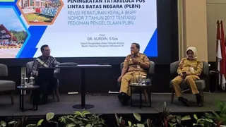 BNPP RI Bahas Revisi Pedoman Pengelolaan PLBN untuk Dorong Fungsi Pelayanan dan Ekonomi Kawasan