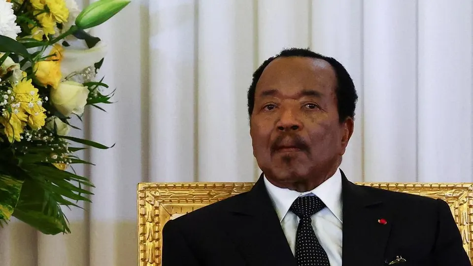 Kembali Setelah 10 Minggu di Eropa, Presiden Kamerun Paul Biya Tiba di Yaounde