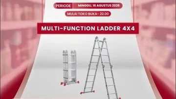 Cara Memaksimalkan Diskon Tangga Multifungsi di Transmart Full Day Sale
