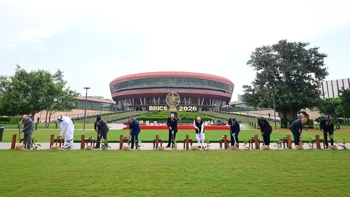Prabowo, Putin, hingga Xi Jinping Tanam Pohon Banyan Bersama di Sela KTT BRICS