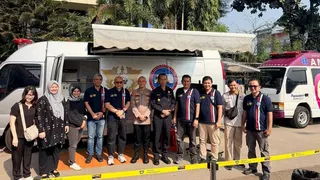Perkuat Soliditas, Bea Cukai Priok dan Polri Gelar Baksos untuk Anak-Anak TKBM