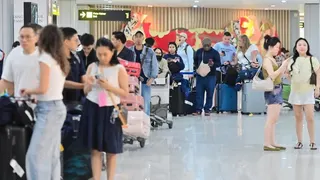 Penerbangan Batal Imbas Krakatau, Polisi Tingkatkan Pengamaman Bandara