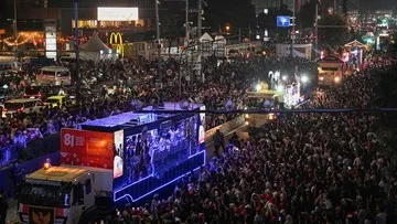 Pawai Karnaval Bersatu Nusantara Rayakan HUT ke-81 RI