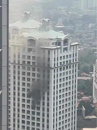 Penghuni Cerita Awal Mula Kebakaran di Apartemen Pavilion Jakpus