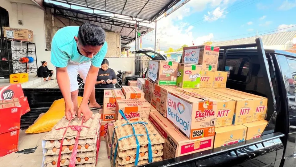 Cara Mengakses Bantuan Logistik dan Layanan Perbankan BNI Pascagempa Flores NTT