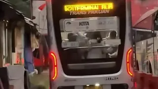 Viral Biskita Oleng di Jalan Rusak Terminal Baranangsiang, Pemkot Bogor Buka Suara