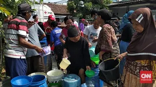 25 Kecamatan di Tangerang Berstatus Awas Kekeringan, 62.076 Jiwa Terdampak